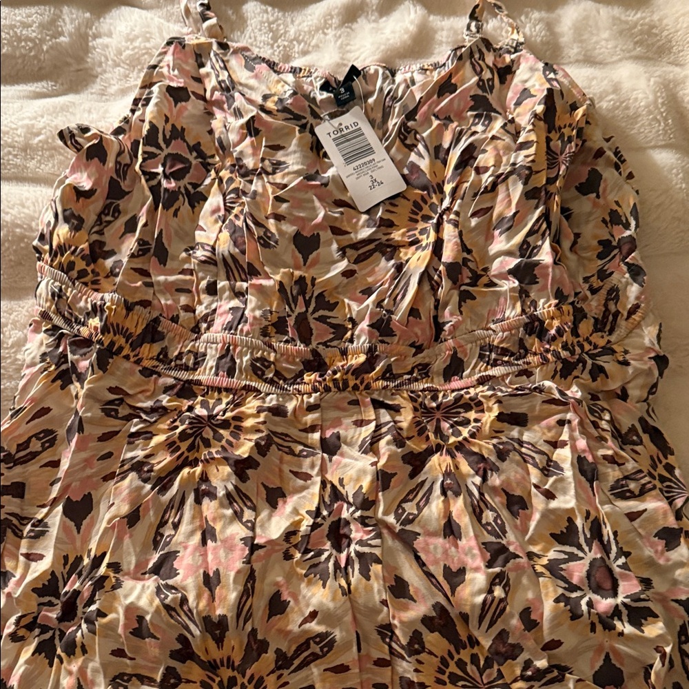Floral Sleeveless Top